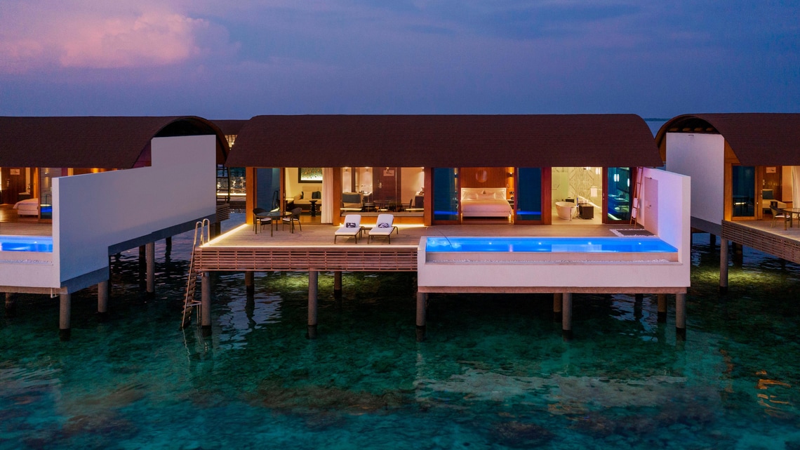 Overwater Villa with Pool photo 9